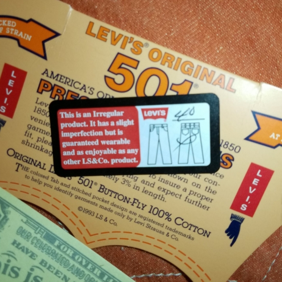 NWT Levi jeans - Picture 5 of 6